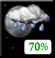 Cloudy, Light Rain Showers Cloudy, Light Rain Showers