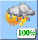 Mostly Cloudy, Showers and Chance Storms Mostly Cloudy, Showers and Chance Storms